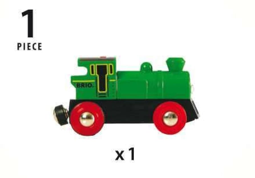 BRIO WORLD バッテリーパワー機関車(緑) 33595 Amazon.com: BRIO World 33595 Engine Train - Battery Powered